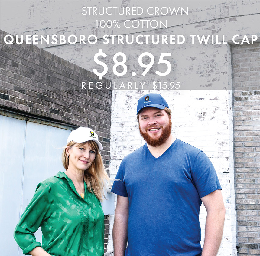 Custom Embroidered Queensboro Structured Twill Caps