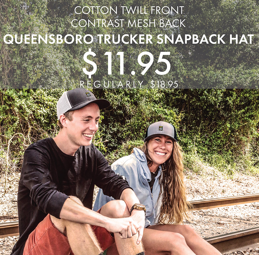 Custom Embroidered Queensboro Trucker Snapback Hats