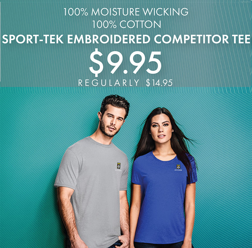 Custom Embroidered Sport-Tek Competitor Tees