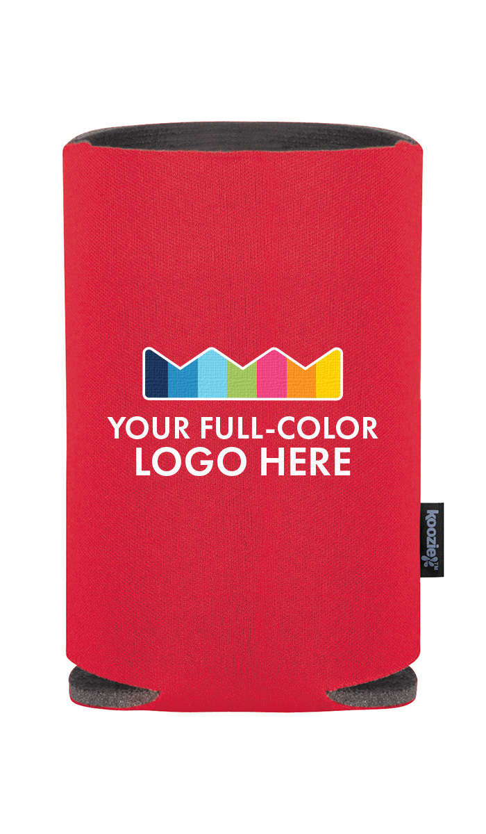 Full Color Print Koozie Collapsible Can Kooler