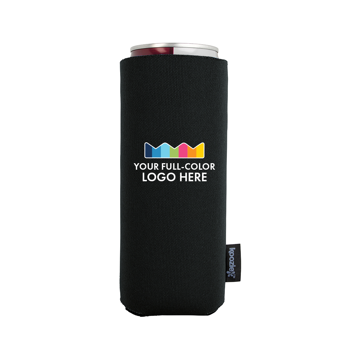 Full Color Print Koozie Collapsible Slim Can Cooler
