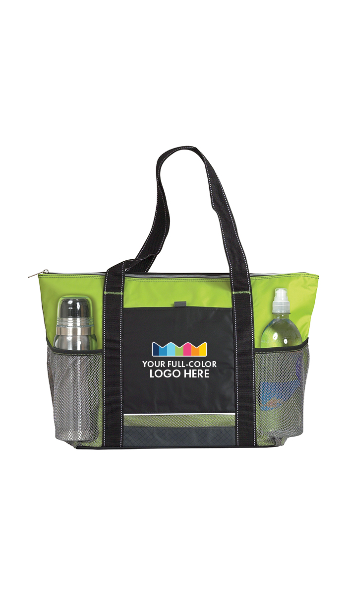 Full Color Print Icy Bright Cooler Tote