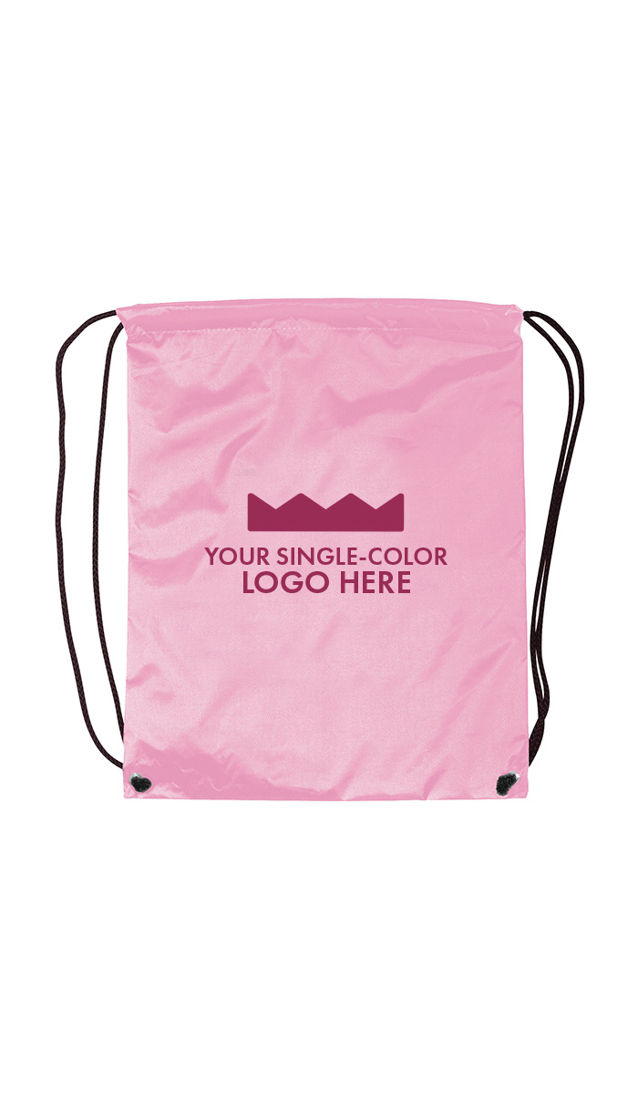 Lightweight Printed Drawstring Backpack