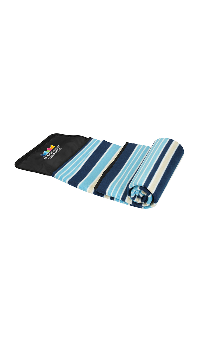 Full Color Print Picnic Blanket with Shoulder Strap