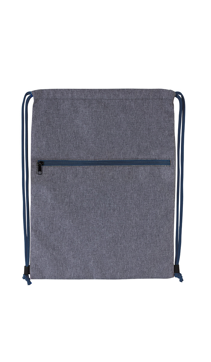 Dovetail Two-Tone Printed Drawstring Bags
