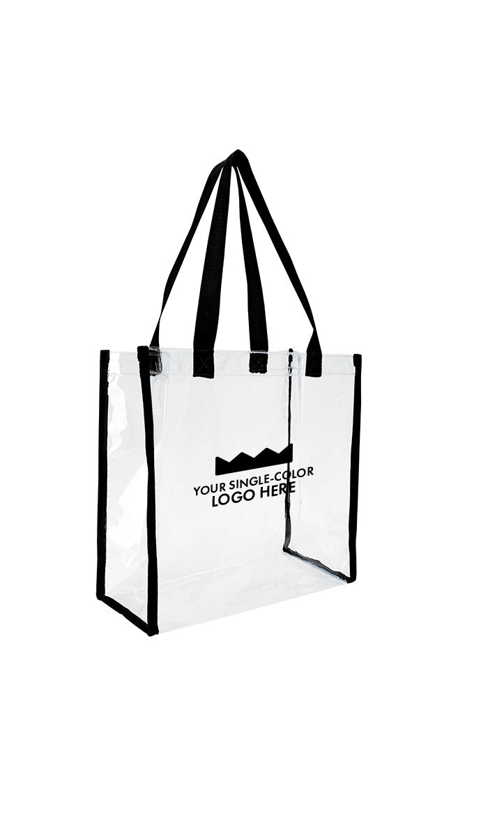 Transparent Printed Tote Bag