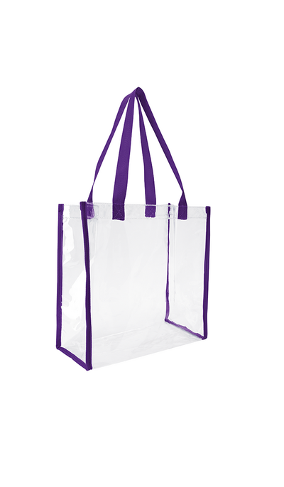 Transparent Printed Tote Bag