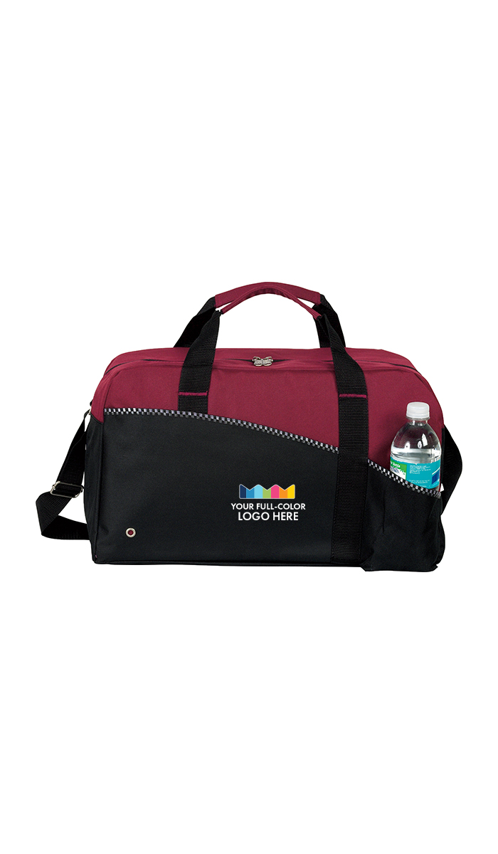 Full Color Print Center Court Duffel