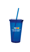 Full Color Print 18 oz Double Wall Acrylic Tumbler Thumb