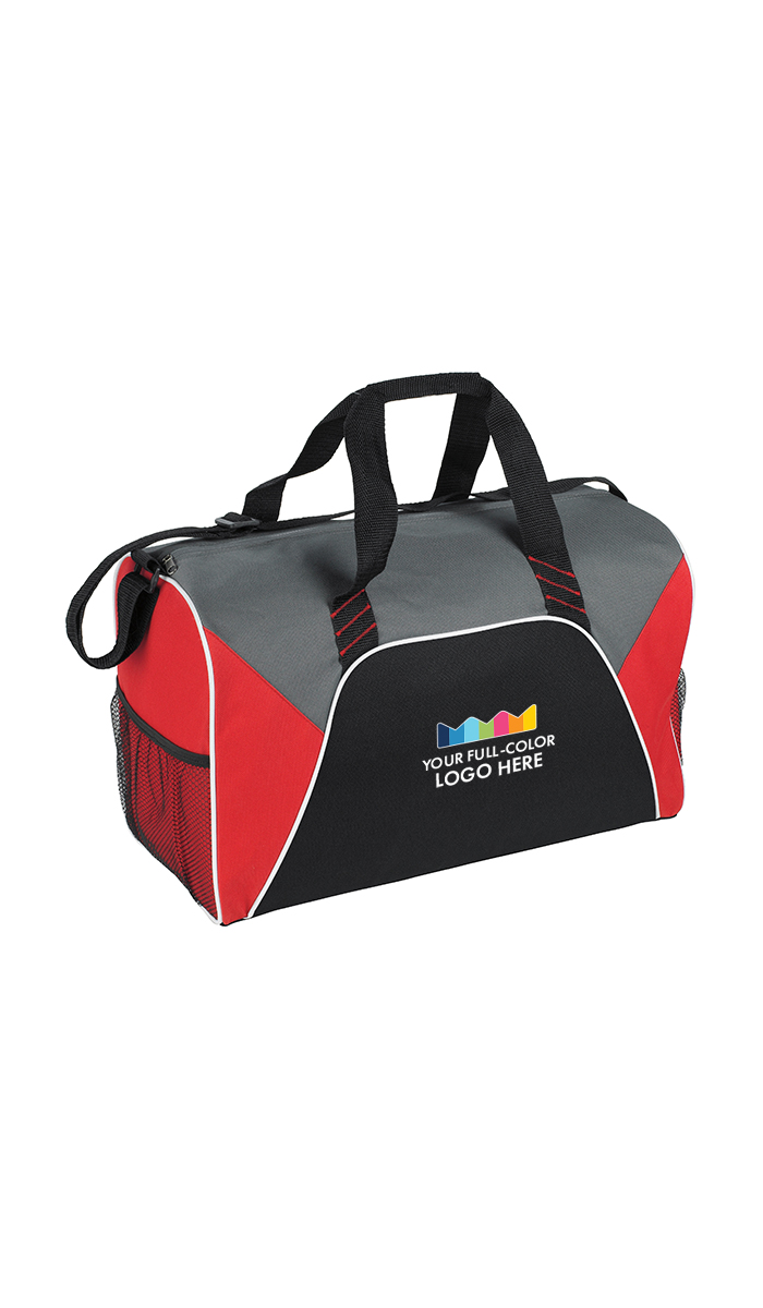 Full Color Print Panel Sports Duffel