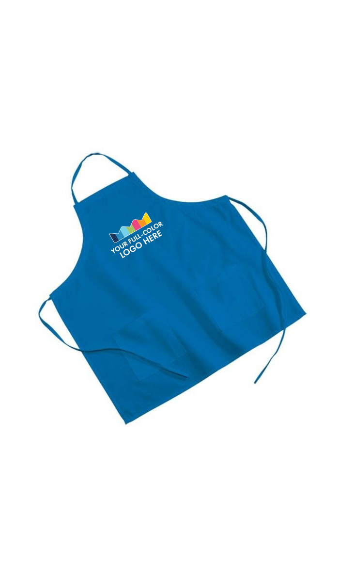 Poly/Cotton Full Color Print Twill BBQ Apron