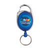 Retractable Full Color Print Key Ring Thumb
