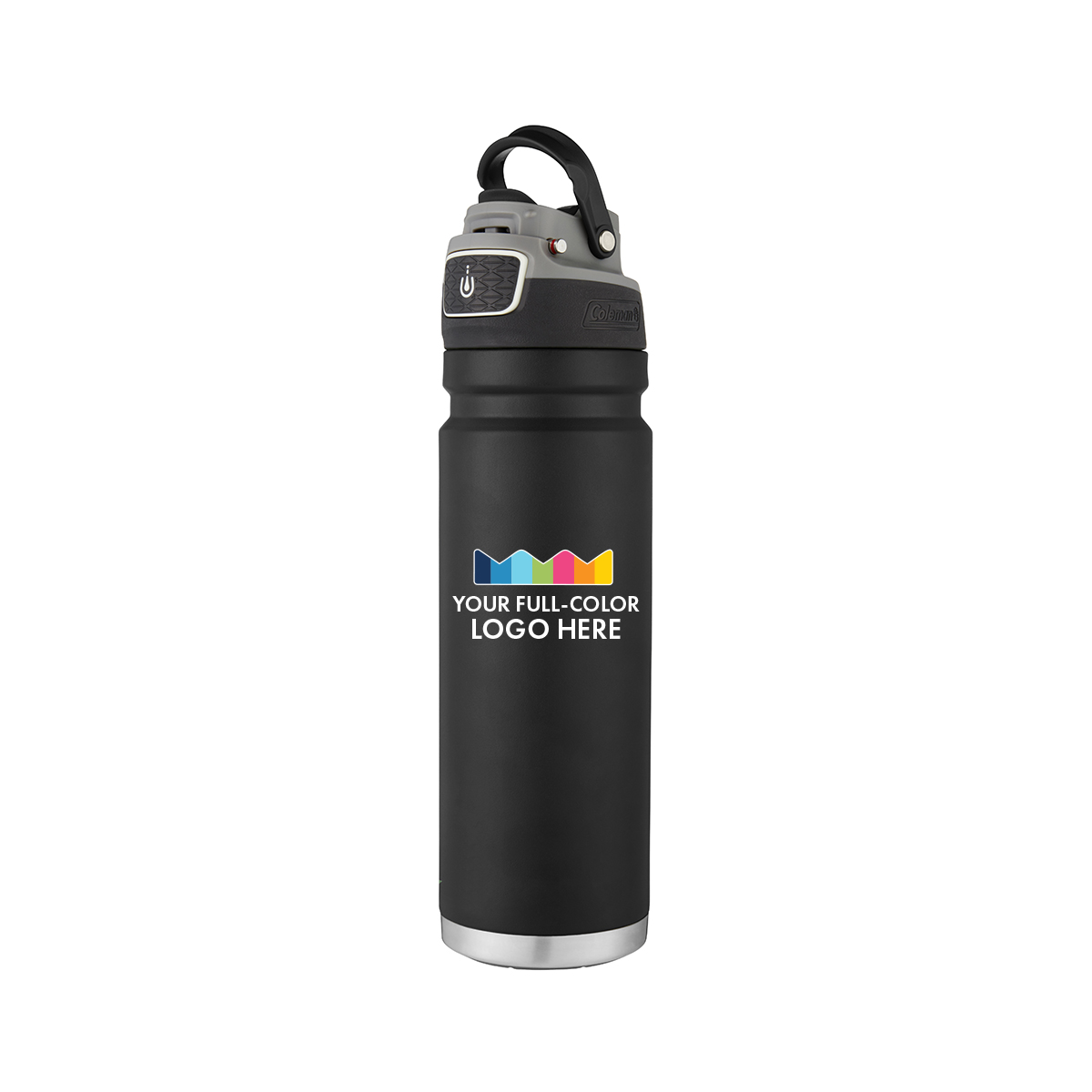 Coleman Full Color Print Freeflow Stainless Steel Hydration Bottle