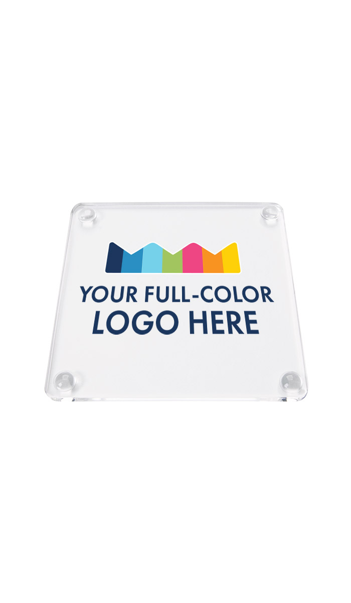 Square Full Color Print Acrylic Coaster