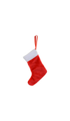 Stocking Full Color Print Ornament Thumb