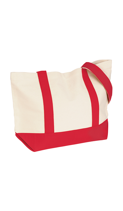Medium Printed Snap Tote