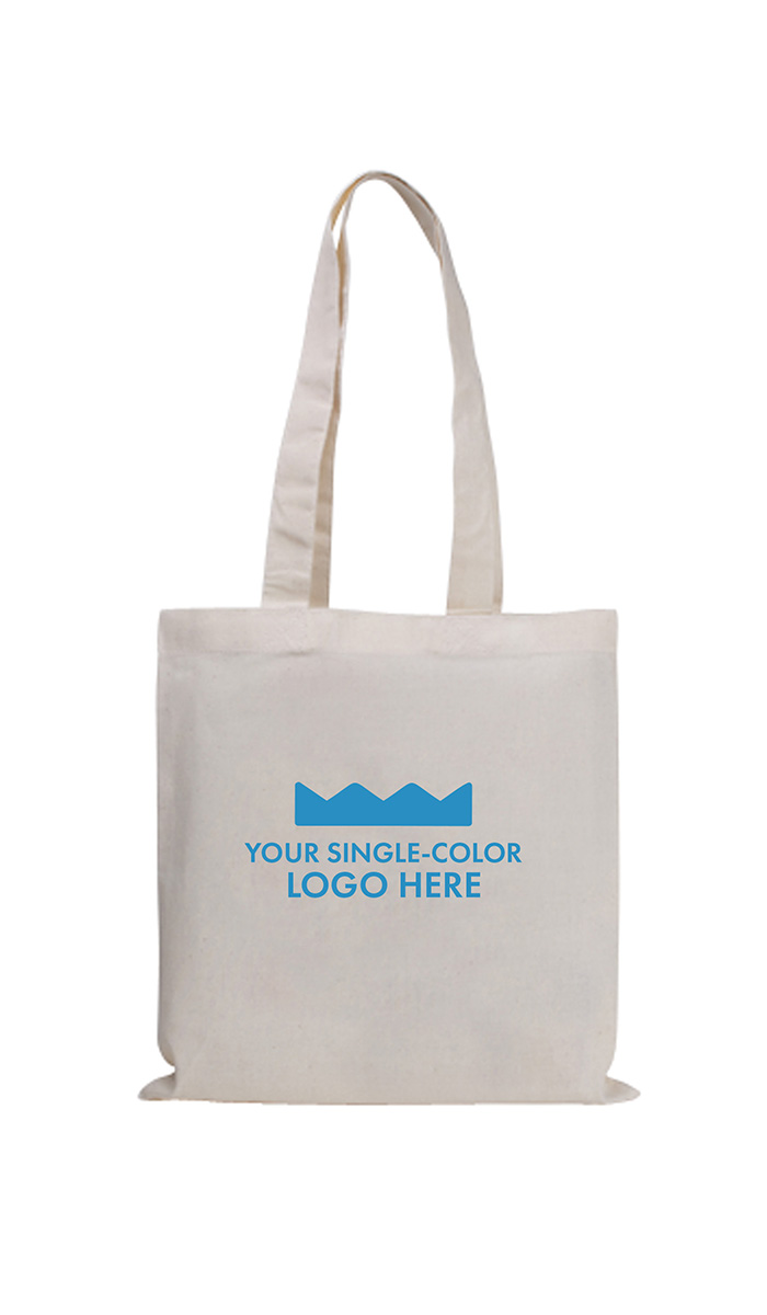 Natural Magazine Printed Economy Tote