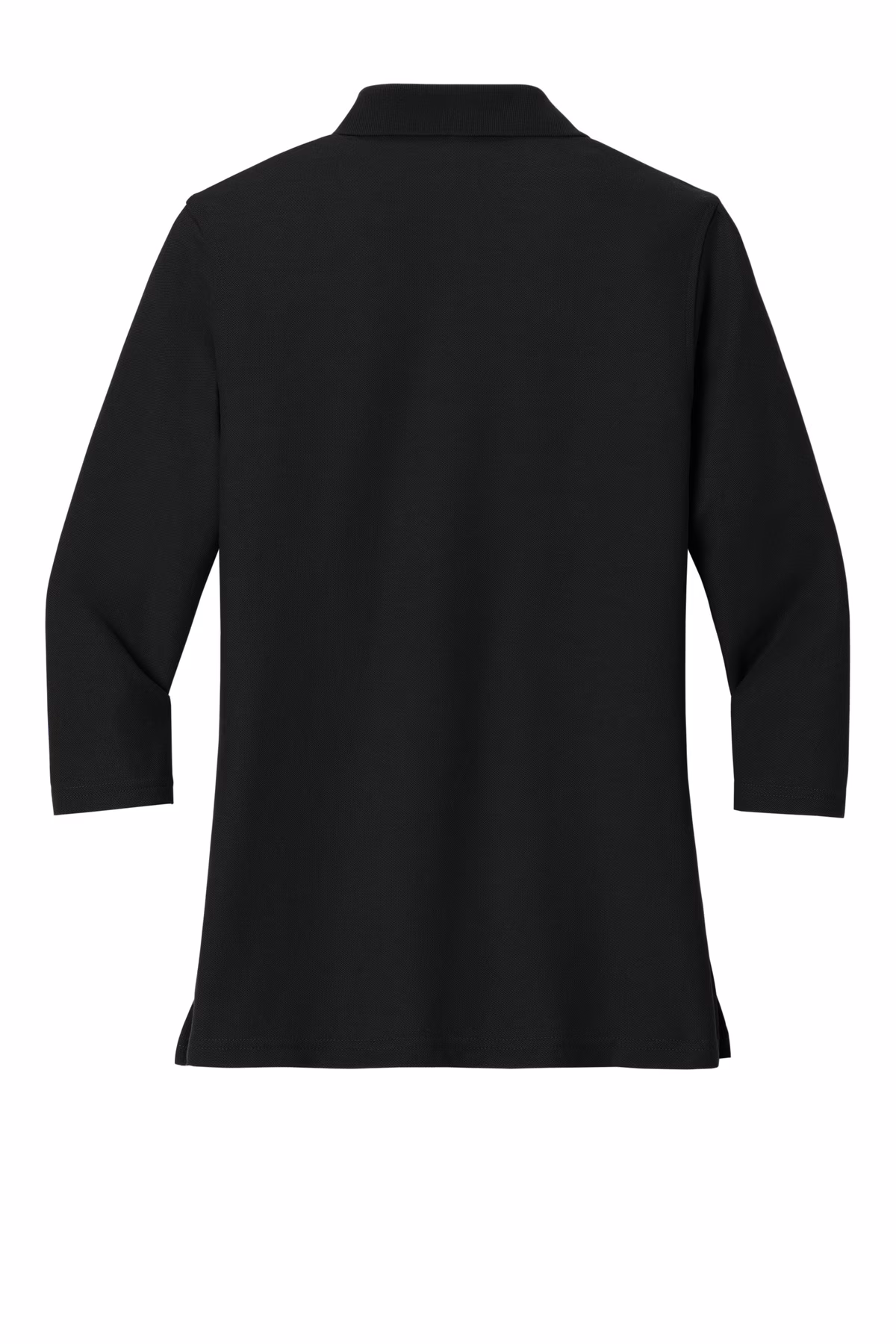 Port Authority Embroidered Women's Silk Touch 3/4 Sleeve Pique Polo