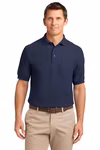 Port Authority Embroidered Men's Silk Touch Pocket Polo Thumb