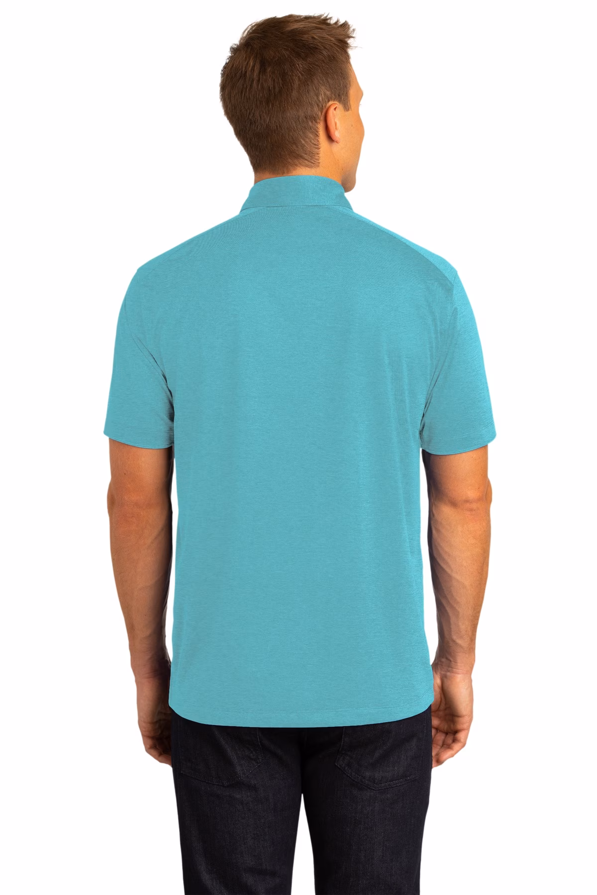 Port Authority Embroidered Men's Digi Heather Performance Polo