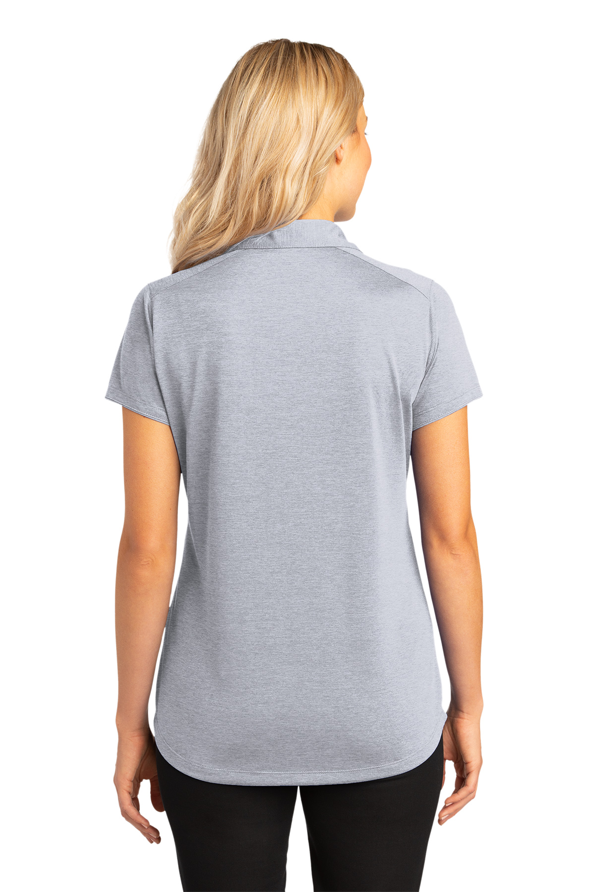 Port Authority Printed Women's Digi-Heather Performance Polo Thumb