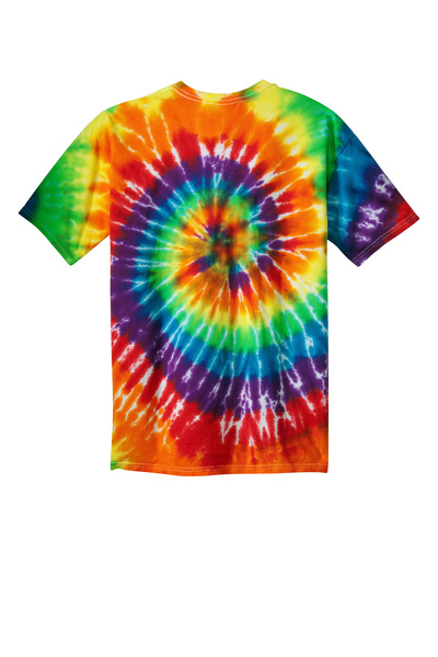 Port & Company Embroidered Tie-Dye Tee
