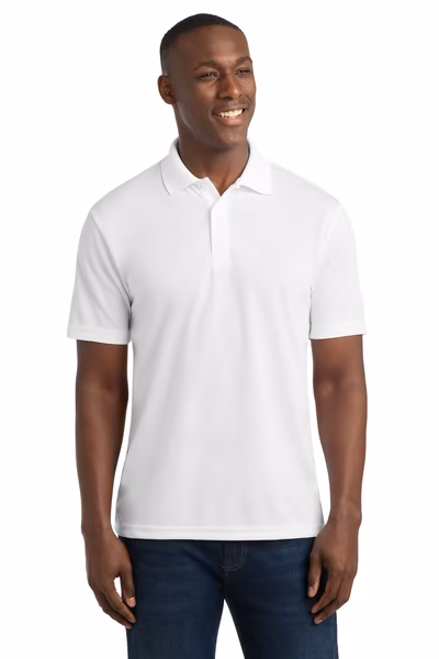 Sport-Tek Embroidered Men's 100% Performance RacerMesh Polo