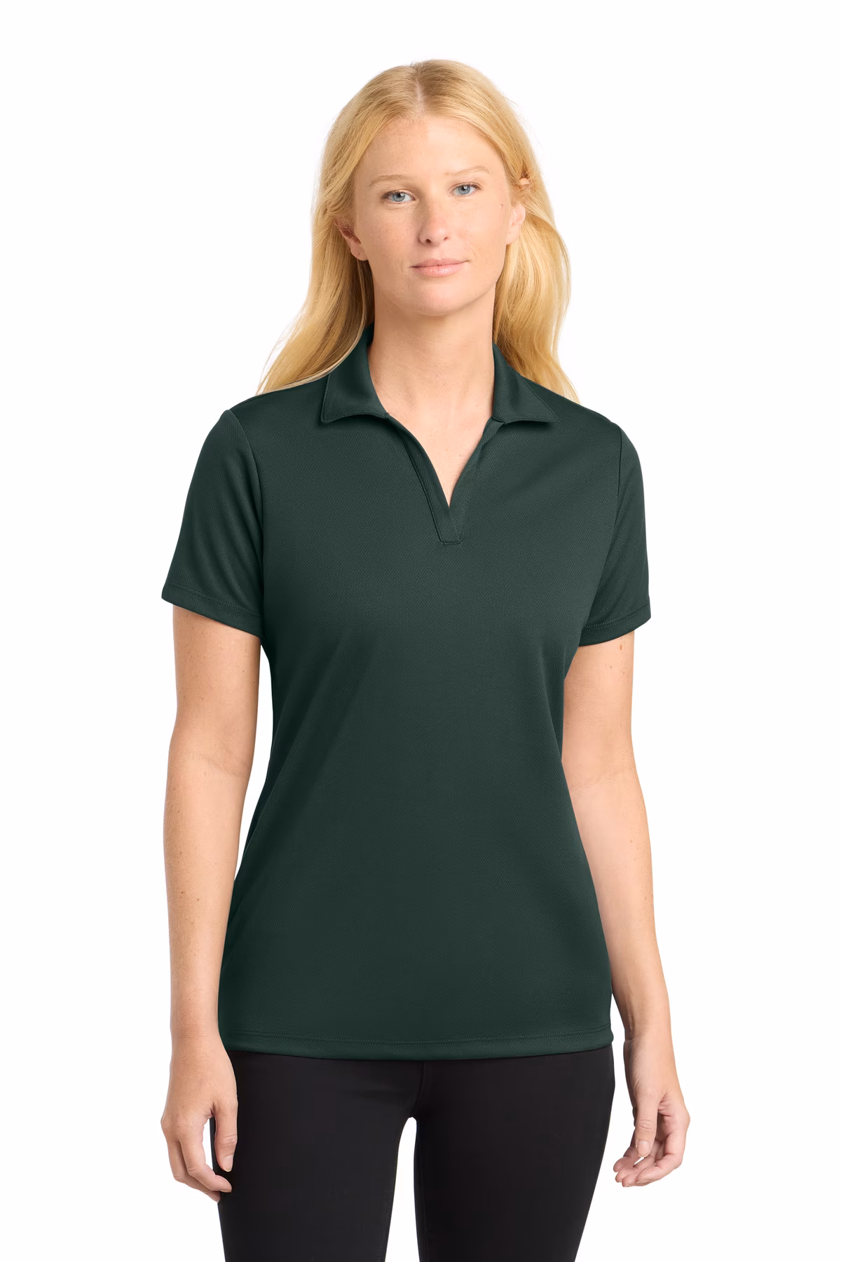 Sport-Tek Embroidered Women's 100% Performance RacerMesh Polo
