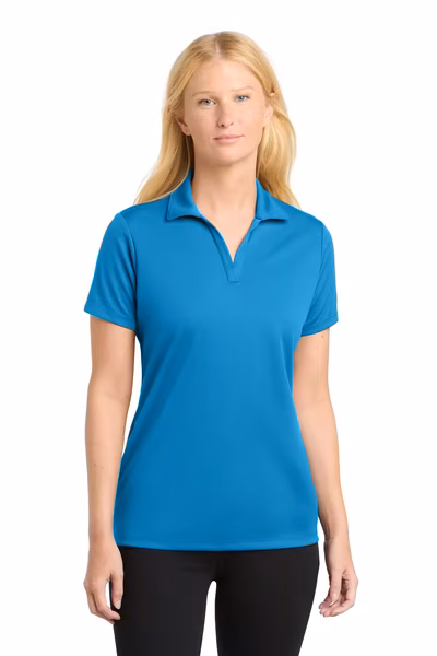 Sport-Tek Embroidered Women's 100% Performance RacerMesh Polo