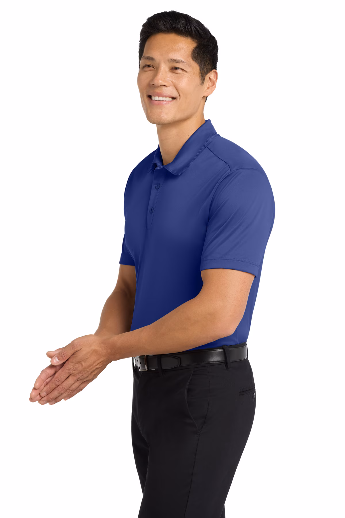 Port Authority Embroidered Men's Tall Silk Touch Performance Polo