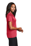 Sport-Tek Embroidered Women's Embossed PosiCharge Tough Polo Thumb
