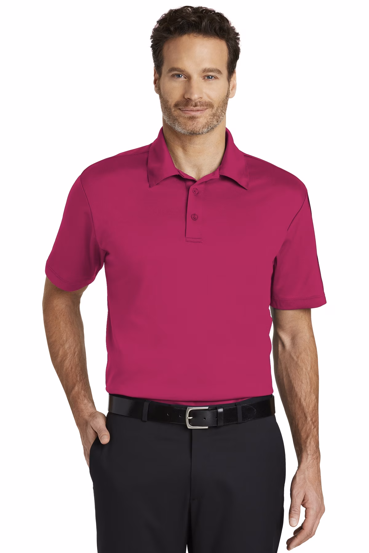 Port Authority Embroidered Men's Silk Touch Performance Polo