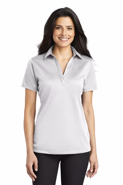 Port Authority Embroidered Women's Silk Touch Performance Polo