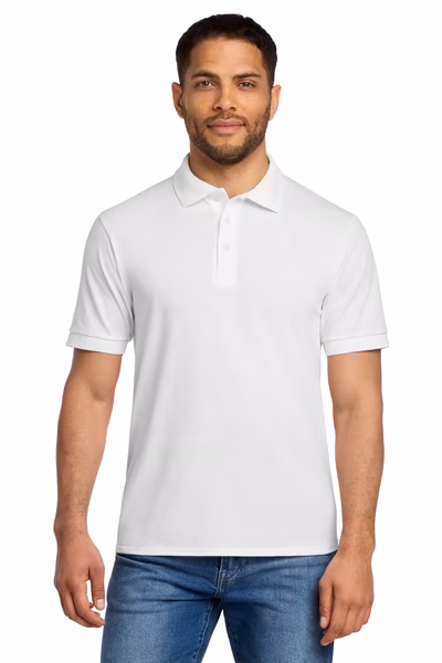 Port & Company Embroidered Men's Core Blend Jersey Knit Polo
