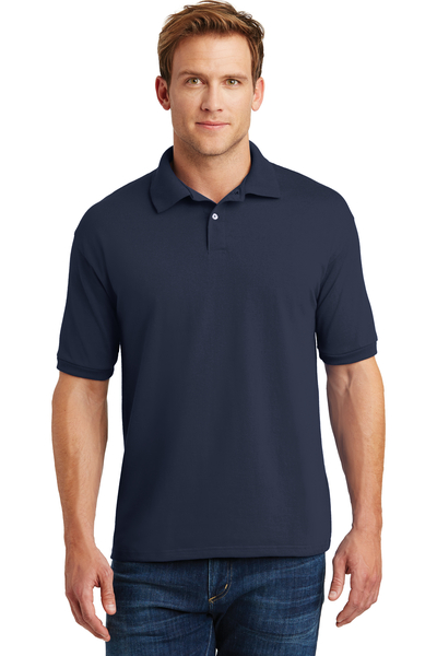Hanes Printed Men's Ecosmart Jersey Knit Sport Shirt