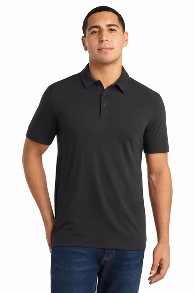 Sport-Tek Embroidered Men's PosiCharge Tri-Blend Wicking Polo