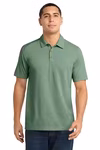 Sport-Tek Embroidered Men's PosiCharge Tri-Blend Wicking Polo Thumb