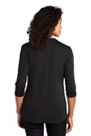 Port Authority Embroidered Women's UV Choice Pique Henley Thumb