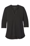 Port Authority Embroidered Women's UV Choice Pique Henley Thumb