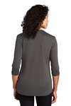 Port Authority Embroidered Women's UV Choice Pique Henley Thumb