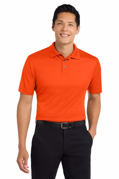 Port Authority Embroidered Men's Performance Fine Jacquard Polo