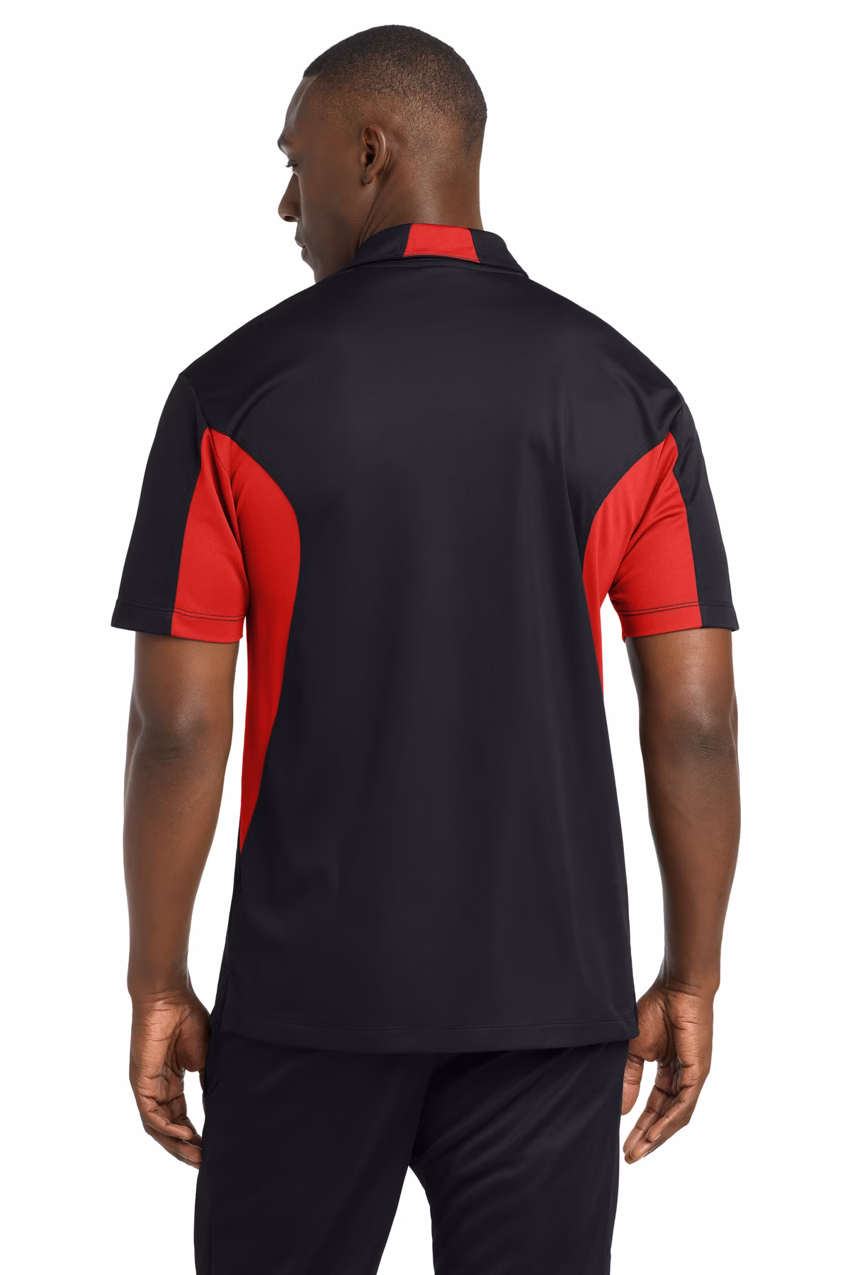 Sport-Tek Embroidered Men's Side Blocked Micropique Sport-Wick Polo
