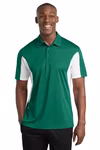 Sport-Tek Embroidered Men's Side Blocked Micropique Sport-Wick Polo Thumb