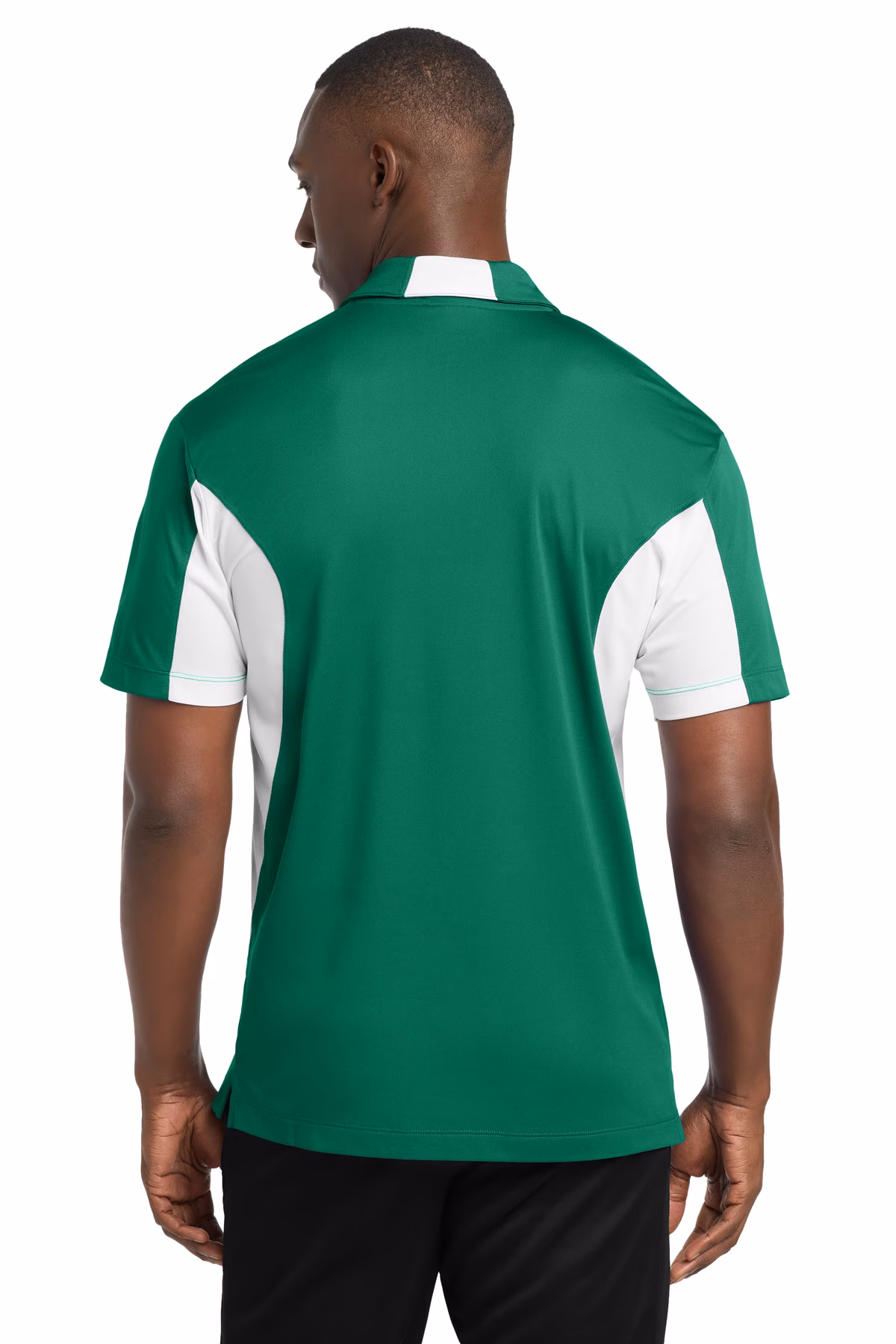 Sport-Tek Embroidered Men's Side Blocked Micropique Sport-Wick Polo