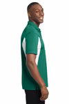 Sport-Tek Embroidered Men's Side Blocked Micropique Sport-Wick Polo Thumb