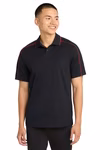 Sport-Tek Embroidered Men's Micropique Sport-Wick Piped Polo Thumb