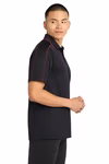 Sport-Tek Embroidered Men's Micropique Sport-Wick Piped Polo Thumb
