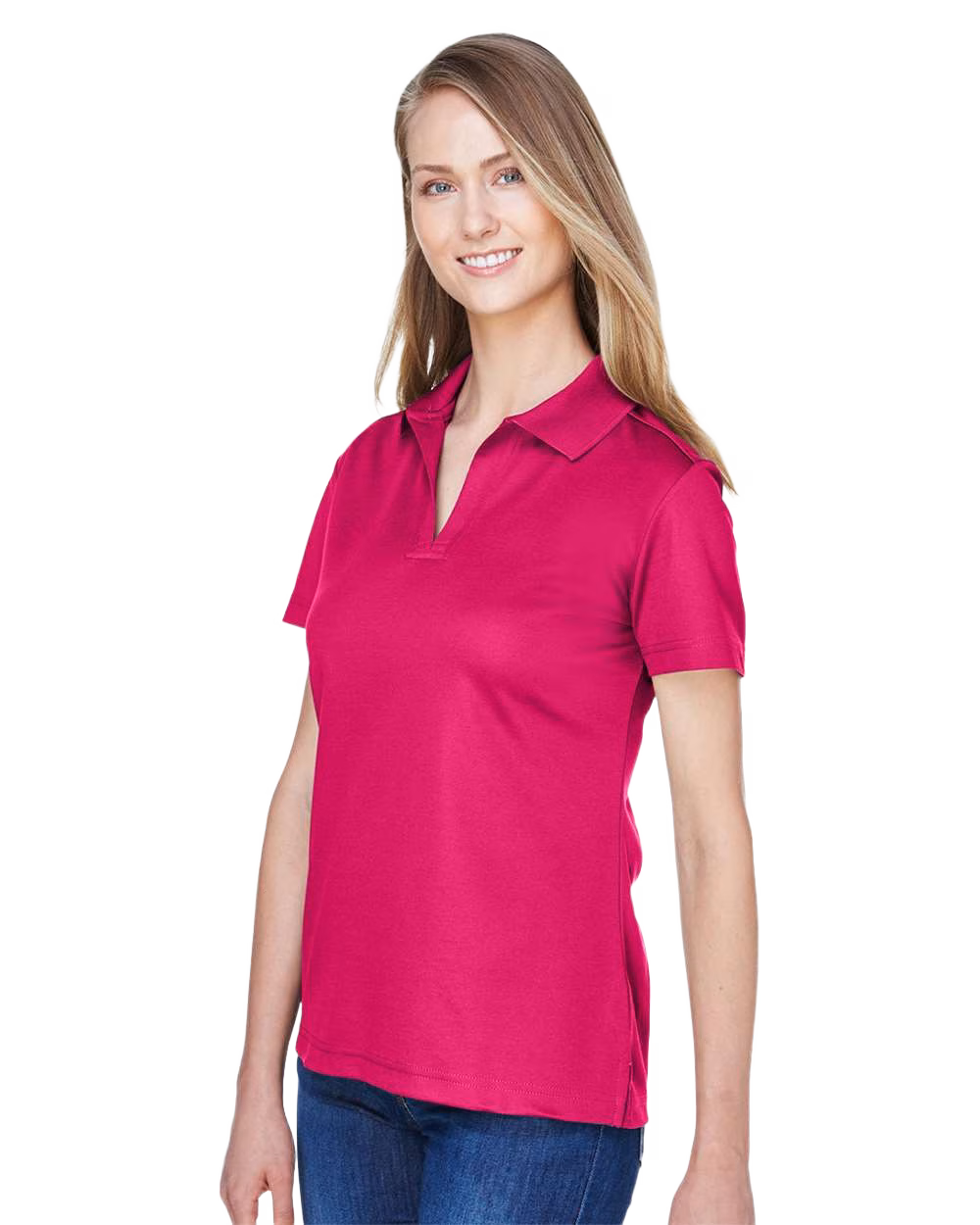 Queensboro Embroidered Women's Luxury Hybrid Jersey 2.0 Polo