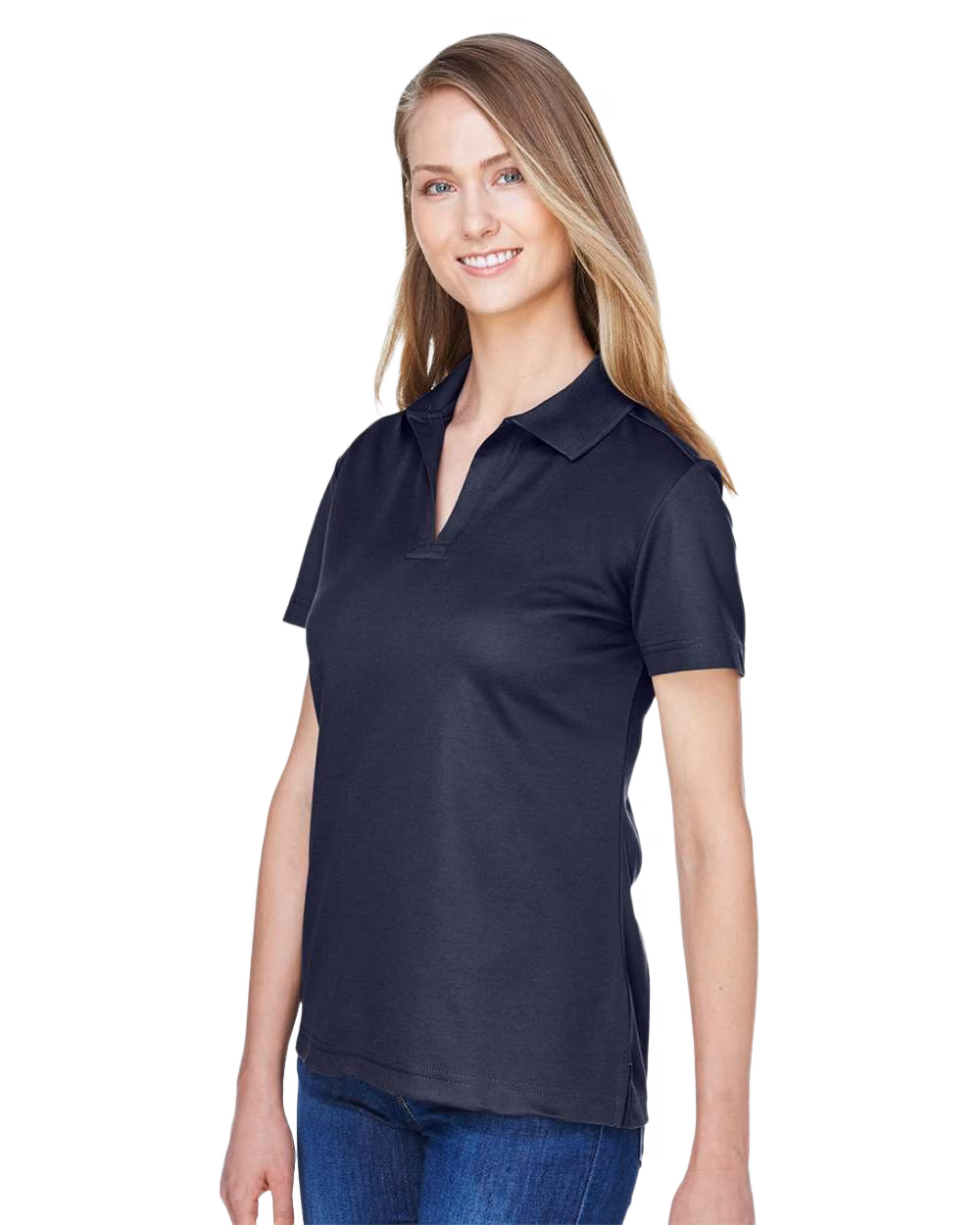 Queensboro Embroidered Women's Luxury Hybrid Jersey 2.0 Polo