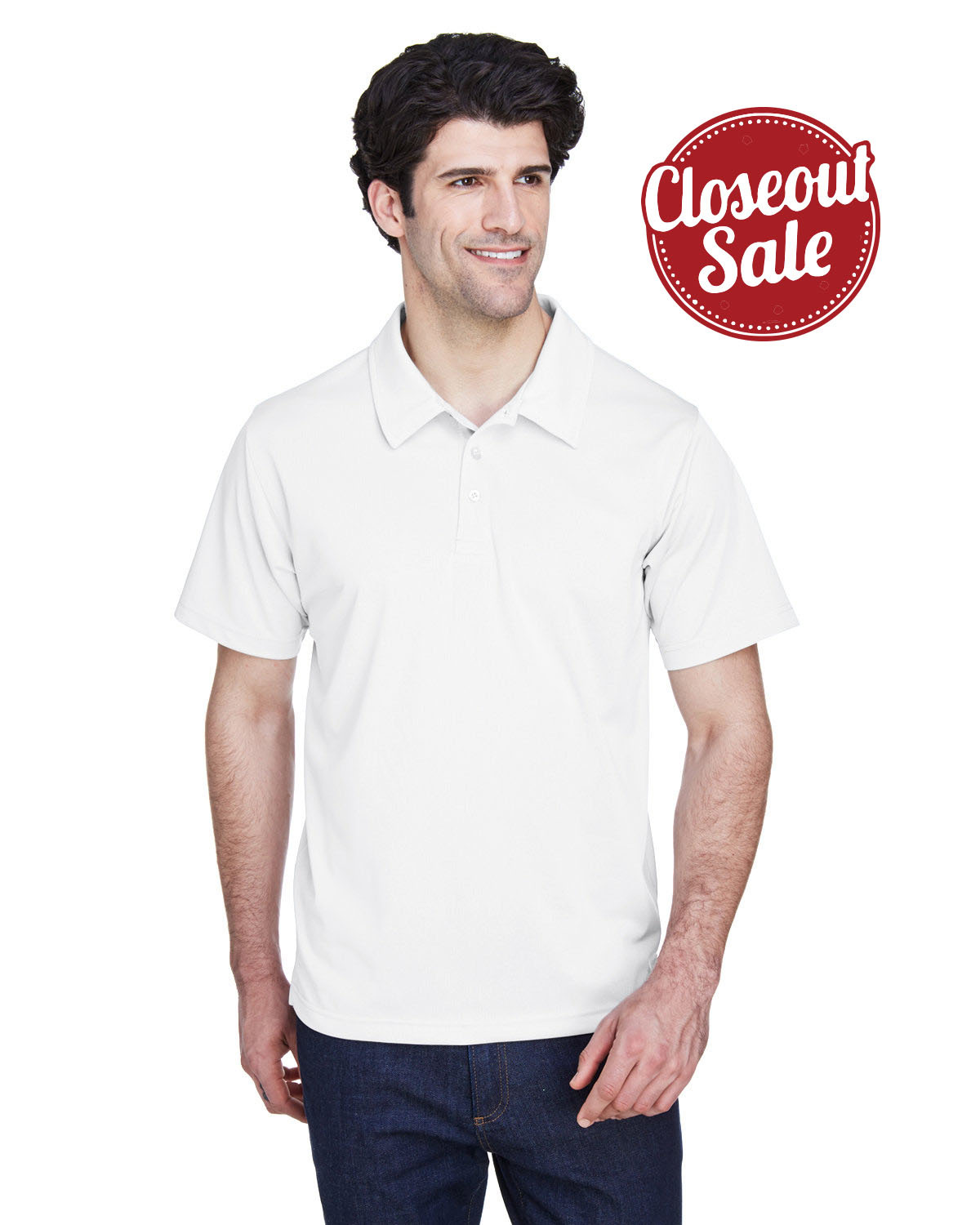 Queensboro Embroidered Men's AP3 2.0 All Purpose Polo